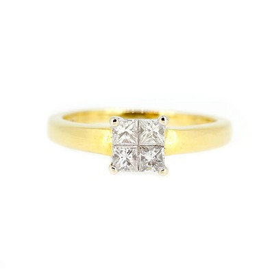 18ct Gold Diamond Ring