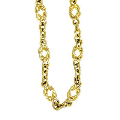 9ct Gold Knot Chain