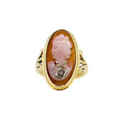 9ct Gold Cameo Ring